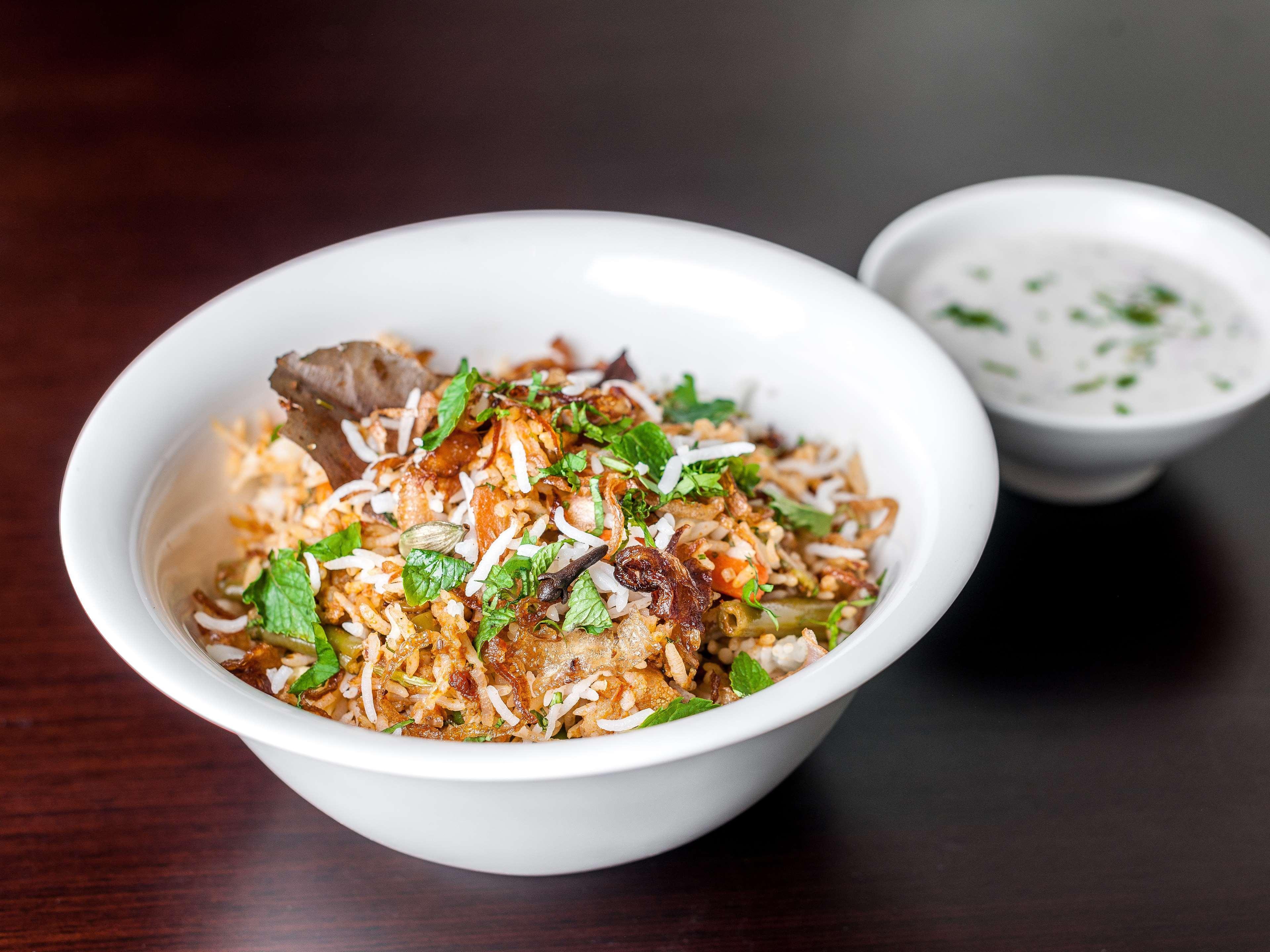 ไฮแอท เพลซ เกอร์กัน อุดย็อค วิหาร์ Hotel คูร์เคาน์ ภายนอก รูปภาพ Hyderabadi biryani