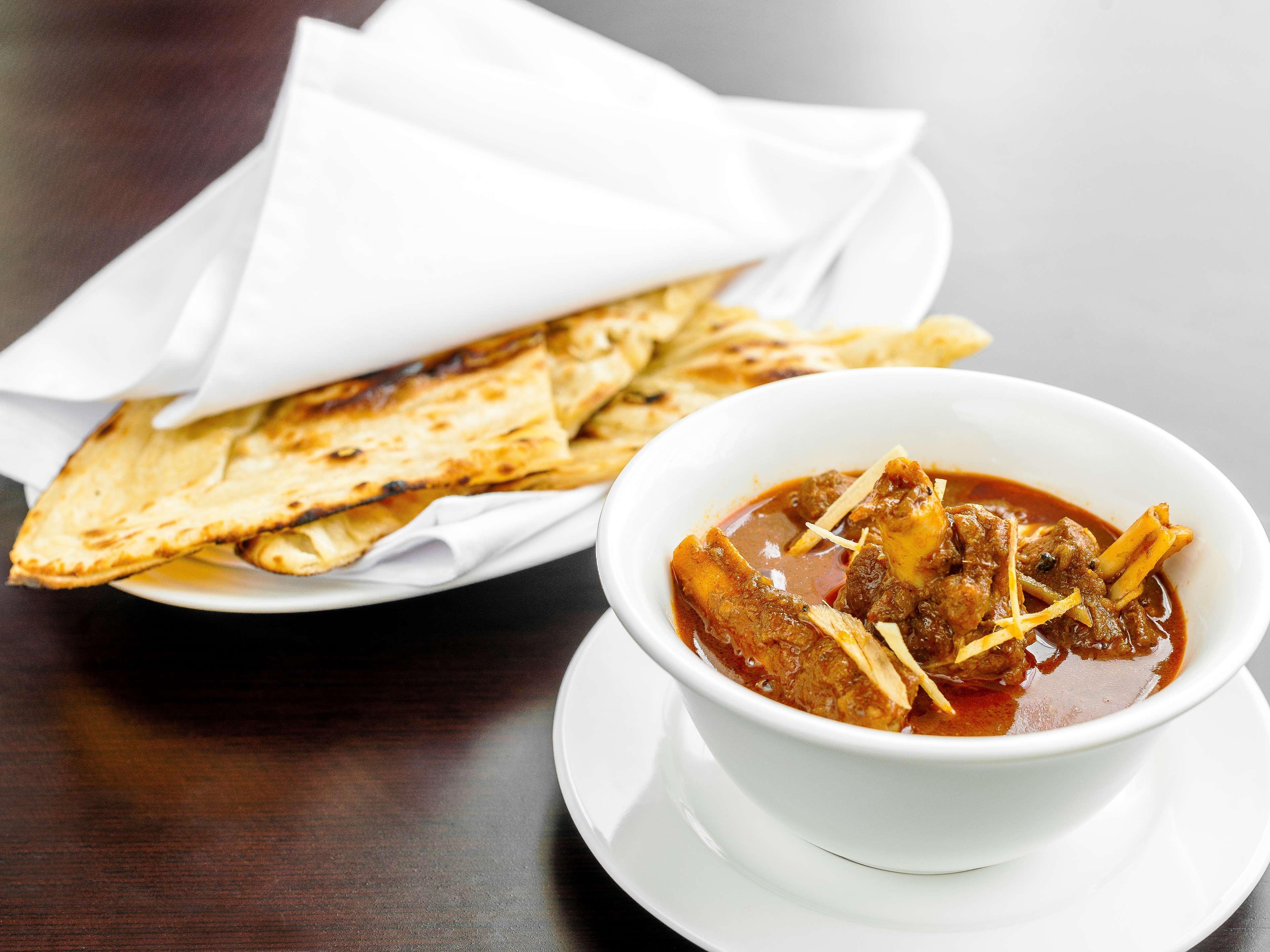 ไฮแอท เพลซ เกอร์กัน อุดย็อค วิหาร์ Hotel คูร์เคาน์ ภายนอก รูปภาพ A bowl of Nihari