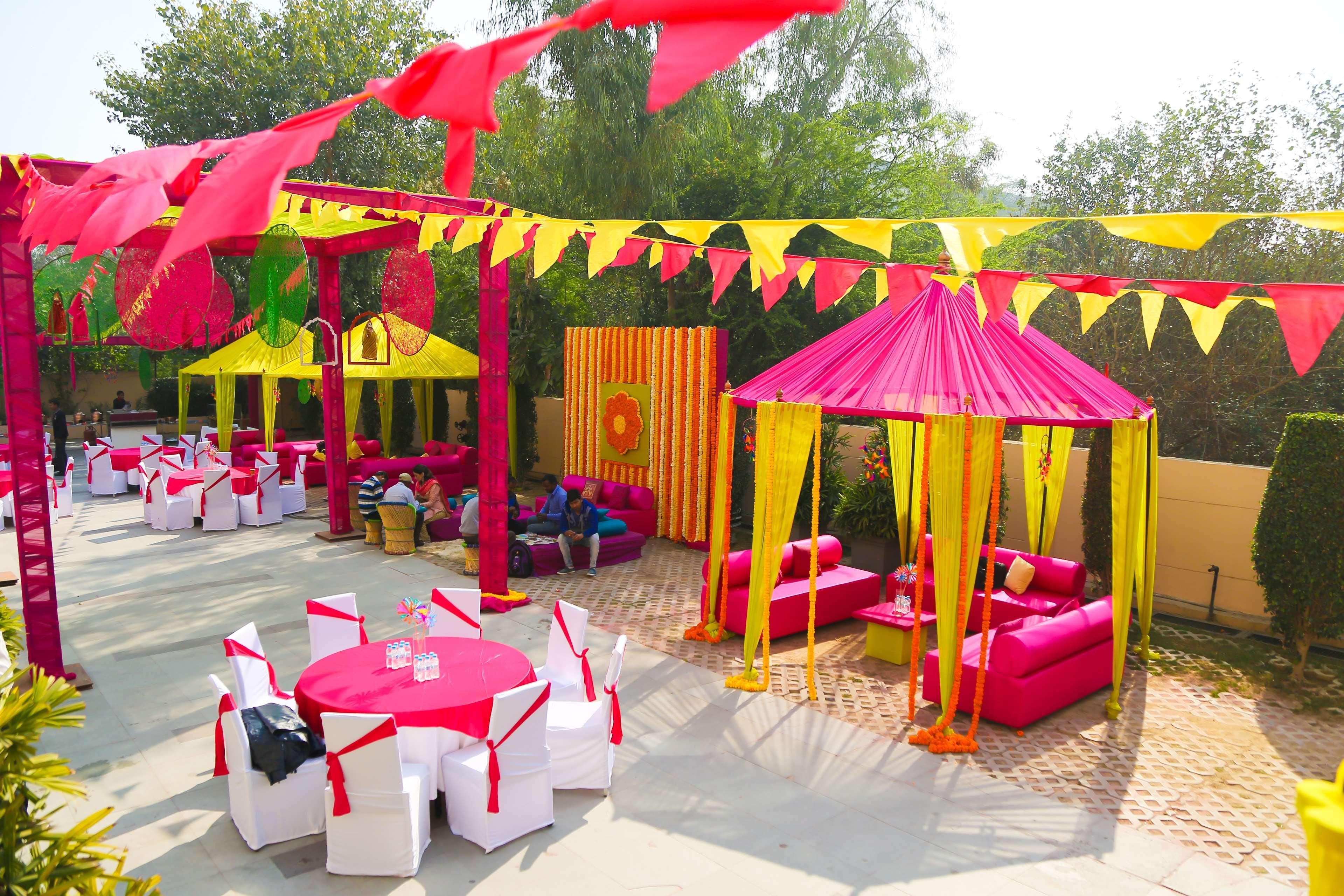 ไฮแอท เพลซ เกอร์กัน อุดย็อค วิหาร์ Hotel คูร์เคาน์ ภายนอก รูปภาพ A wedding in India